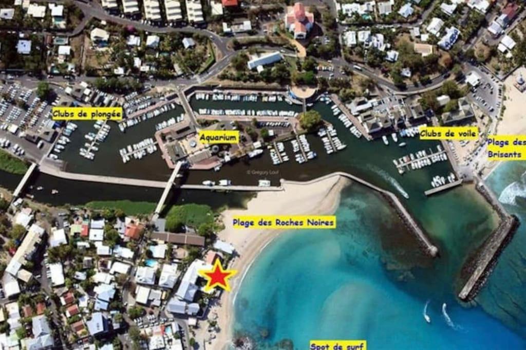 Studio Bord De Mer Filaos Extérieur photo